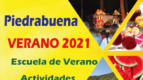 Piedrabuena 1 Cartel actividades verano