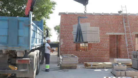 Visita a las obras del nuevo centro de día para mayores de 50 años del Centro Ocupacional