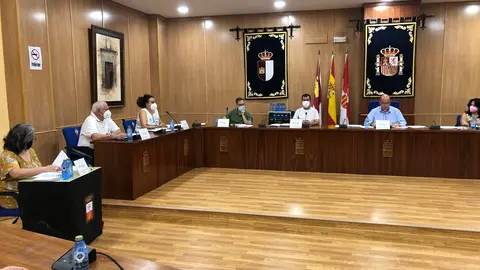 Pleno de julio de Villarrubia