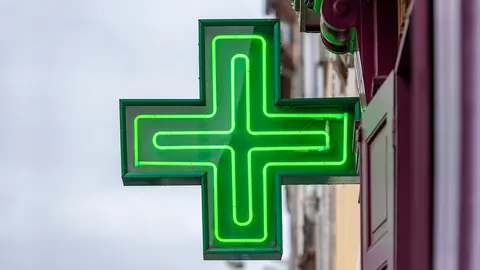 Cruz de una farmacia
Foto: Portalfarma