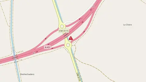 Localización del accidente