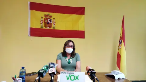 Lola Gómez, portavoz de Vox Valdepeñas