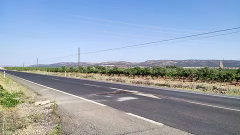 Tramo donde ha sucedido el accidente