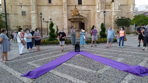 Manifestación violencia de género y Afganistán