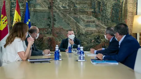 Emiliano García Page en la reunión