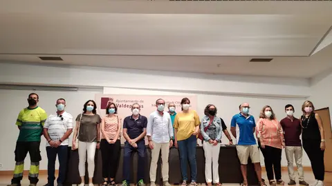 Entrega de los 130 diplomas de los cursos para formarse como funcionarios en Valdepeñas