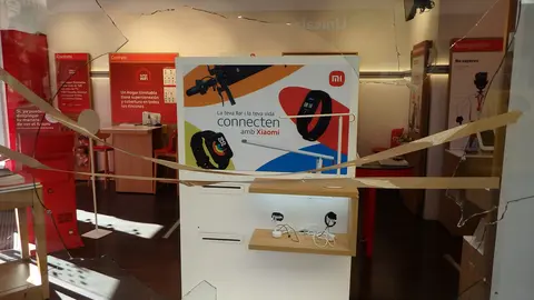 Robo en el Vodafone de la calle Seis de Junio