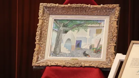 Manzanares incrementa su patrimonio pictórico con un óleo de Rafael Botí