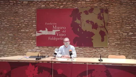 Manuel López, gerente del Museo del Vino de Valdepeñas