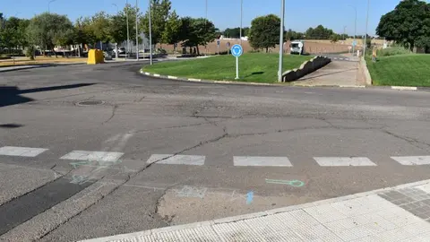 Lugar del barrio de La Albuera de Daimiel en el que comenzarán las obras