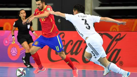 Chino en el España 4-2 Japón del Mundial de Lituania
Foto: Selección Española