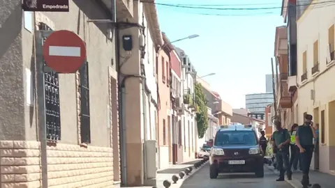 Redada en la calle Empedrada de Valdepeñas