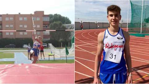 María Laderas y Pablo Caballero