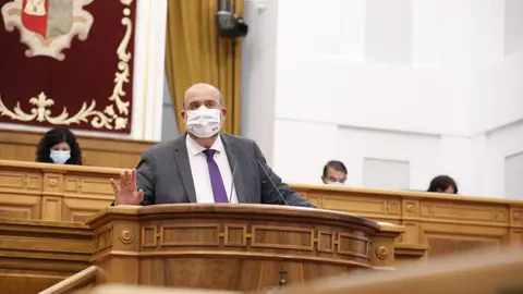 José Luis Martínes Guijarro en las Cortes de Castilla-La Mancha