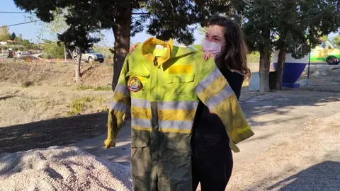 Virginia, bombera forestal