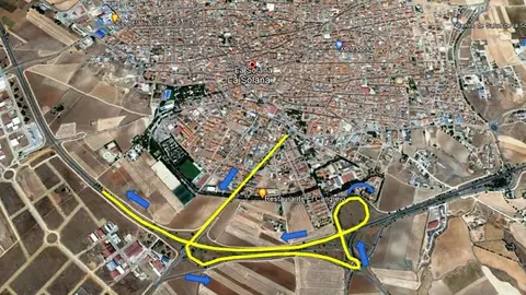 Enlace N-430 por la carretera de Valdepeñas