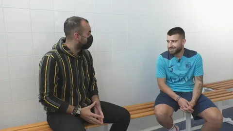 Entrevista de Javi Garoz a Catela en HD Hoy Deportes