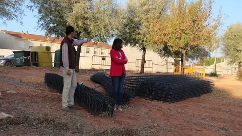 Obras del nuevo parque canino