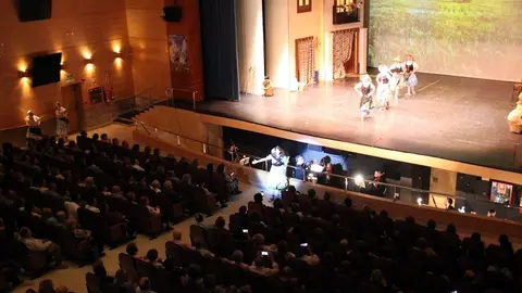 El Teatro de La Solana en una de las funciones de la Semana de la Zarzuela