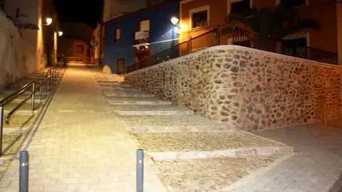 La tienda denunciada se encuentra junto a este conocido paraje urbano de La Solana