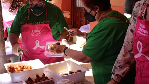 Migas solidarias de la AECC de La Solana