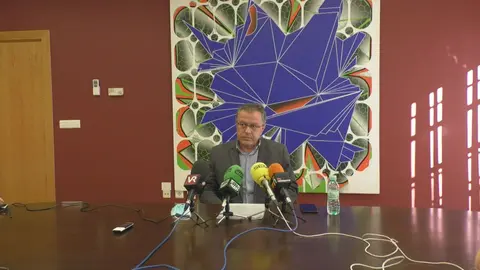 Carlos Nieto dimitiendo como presidente de la DO Valdepeñas