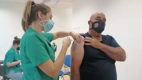 Vacunación contra el coronavirus en Almagro