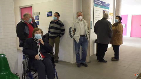 Vacunación de Covid y gripe en el Centro de Salud de Moral de Calatrava