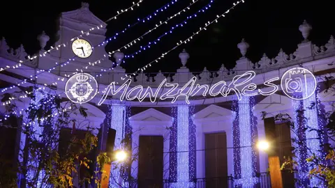 Iluminación navideña de Manzanarez