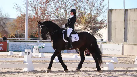 Jinetes del Centro Valdeduende en el Campeonato de Castilla-La Mancha