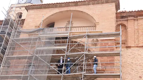 Obras de la Iglesia de la Asunción de Manzanares