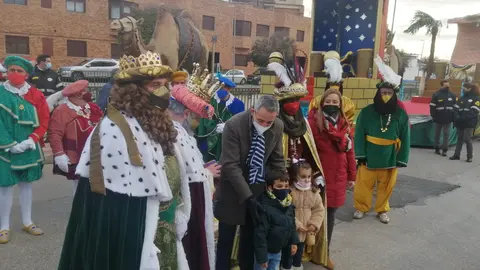 Inicio de la cabalgata de los Reyes Magos 2022 en Valdepeñas