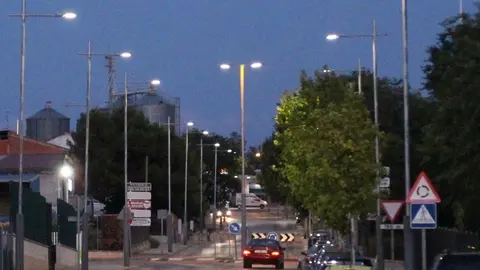 Glorieta de la cooperativa de La Solana