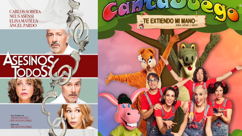 Programación de espectáculos de febrero a mayo