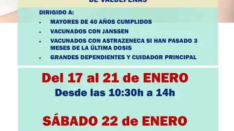 VACUNACIÓN MAYORES 40 AÑOS Y DEPENDIENTES