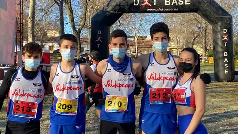 Atletas valdepeñeros