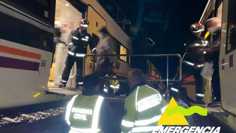 Transbordo de tren en Santa Cruz de Mudela