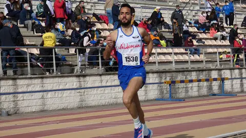 Andrés Morales, plata en 3000 ml