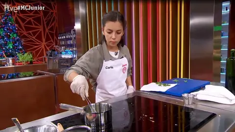 Carla González Pozo en 'Masterchef Junior 9'

Foto: TVE