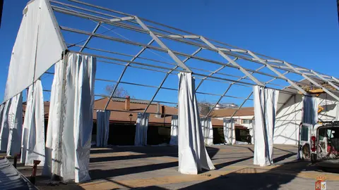 Montaje Carpa Municipal