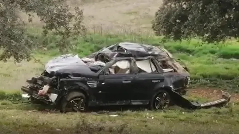 Accidente de circulación en Las Agrupadas