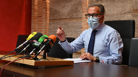 Francisco Delgado, portavoz del Ayuntamiento de Valdepeñas