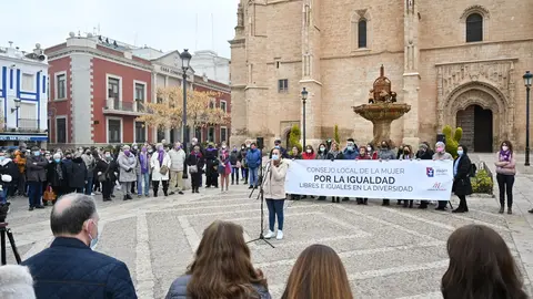 Concentración del 8-M en Valdepeñas