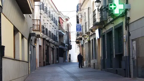 Calle Feria de La Solana, donde se produjo el hurto