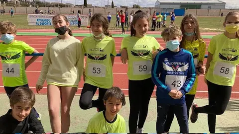 Atletas del Valdepeñas Athletics Club Sistemas Valcom