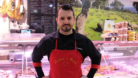 Manuel Flores, encargado de la tienda de Pedrín e Hijos en la calle Carrera