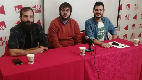 Miembros de la coordinadora Antiprivatización de la Sanidad Pública