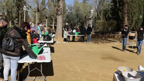 Taller de macetohuertos en Manzanares