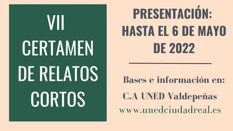 VII Certamen relatos cortos
