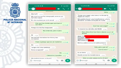 Estafa a través de WhatsApp